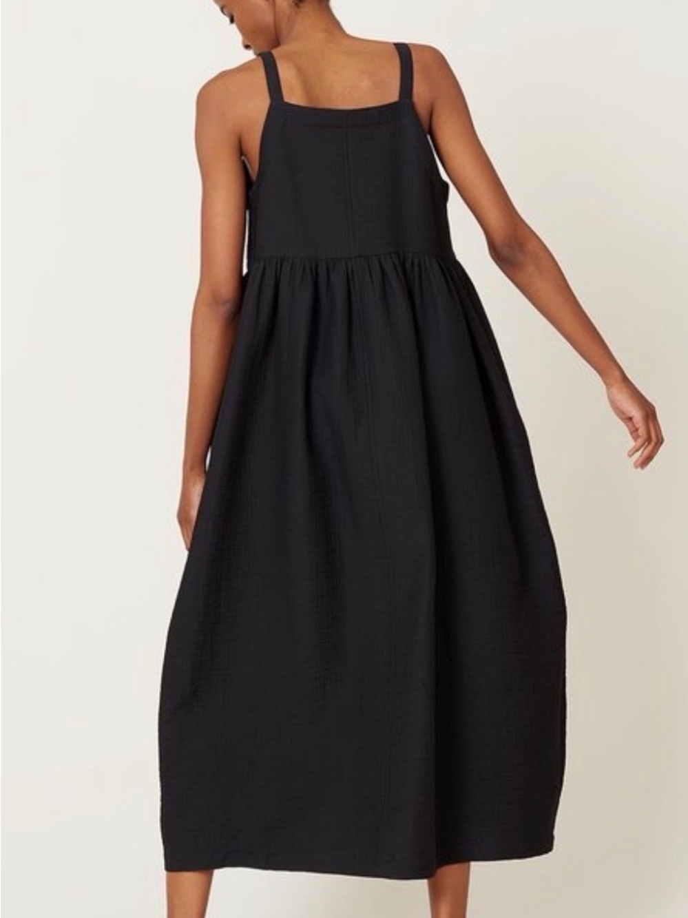 Rachel Comey Black Fresco Midi Dress - Picture 2 of 13